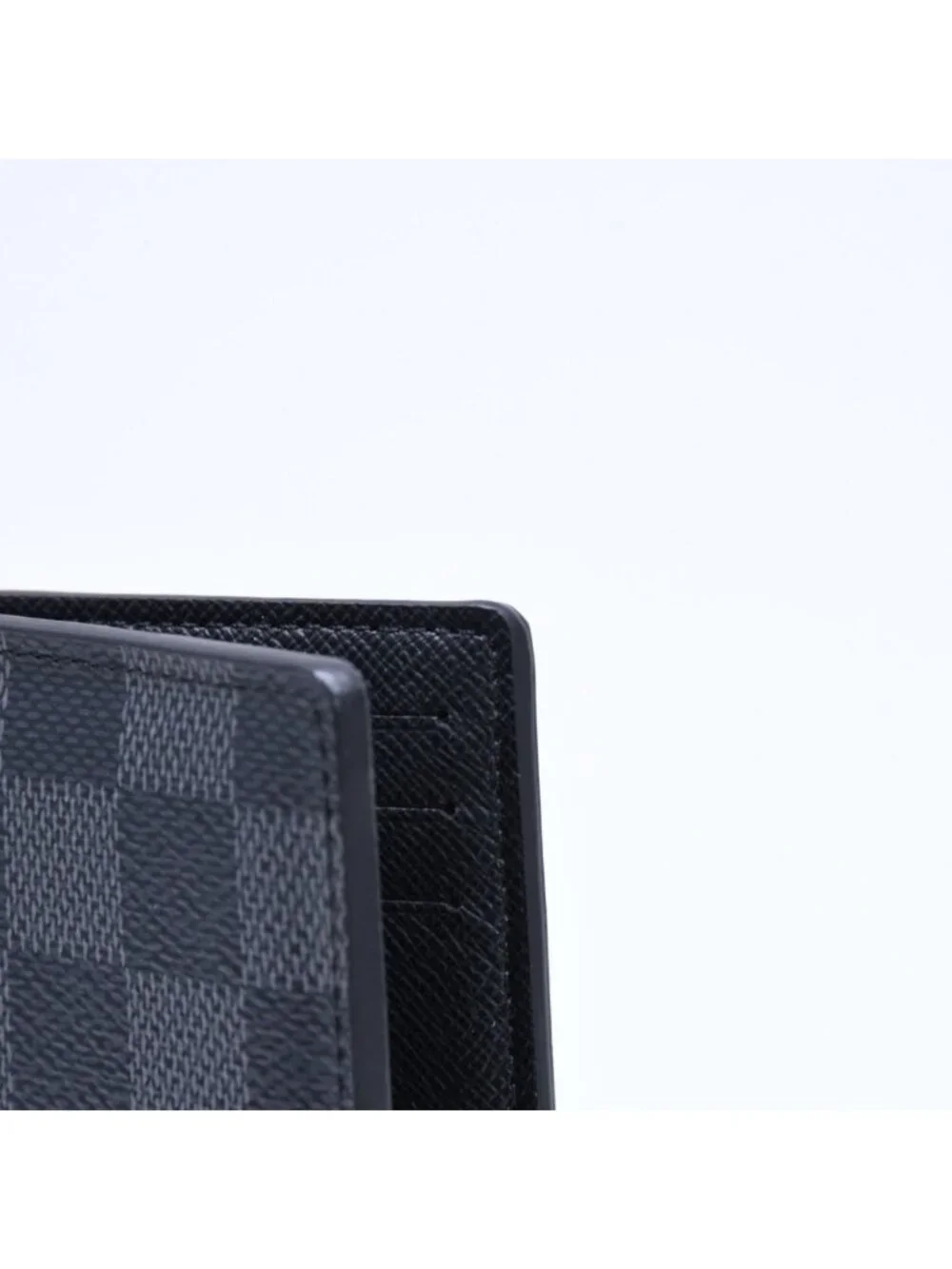 Louis Vuitton Pocket Organizer Card Case KT Damier Black